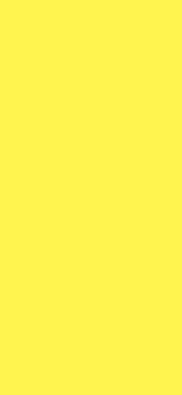 #FFF44F - Lemon Yellow color image