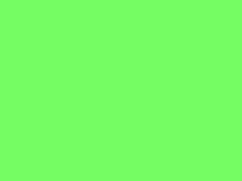 #75FD63 - Lighter Green color image