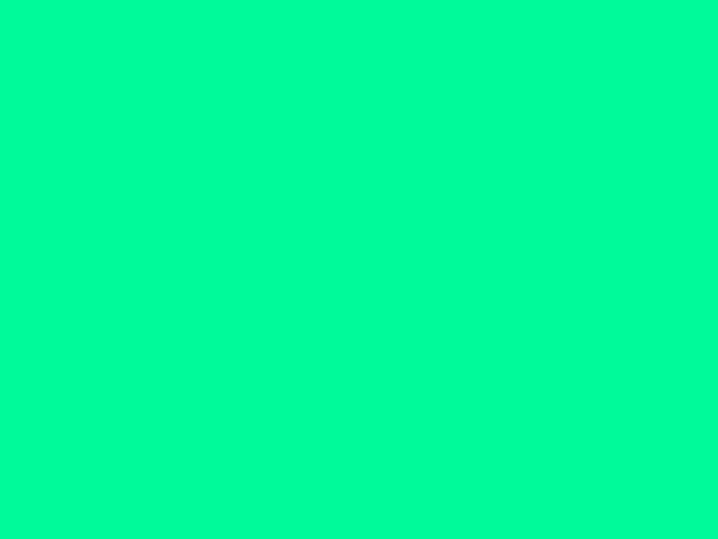 #00FA9A - Medium Spring Green color image