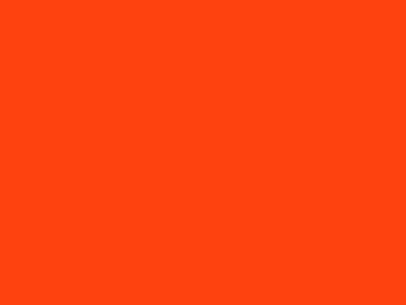 #FE420F - Orangered color image