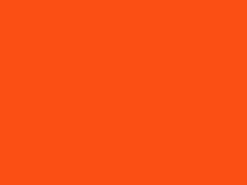 #FB4F14 - Orioles Orange color image