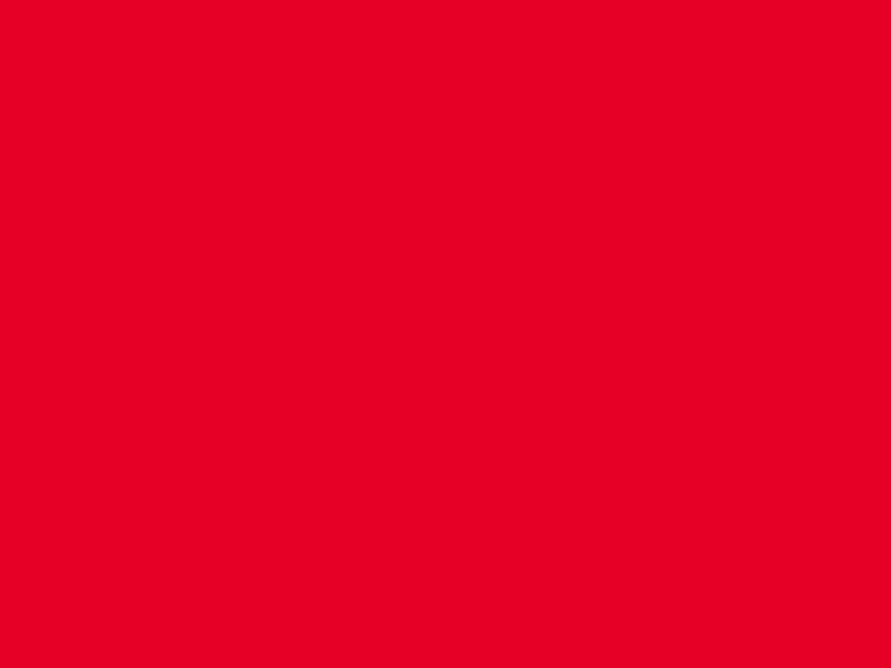 #E60026 - Spanish Red color image