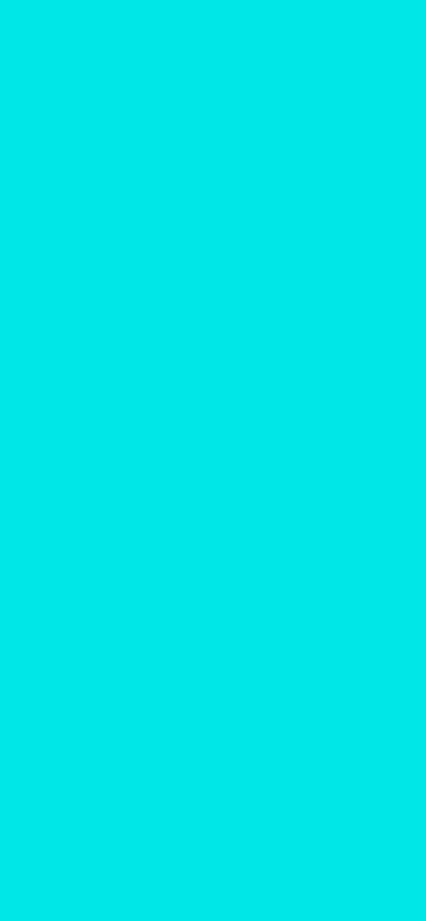 #00E7E7 - Vivid Cyan color image