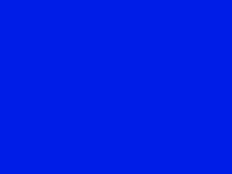 #001DE7 - Vivid Phthalo Blue color image