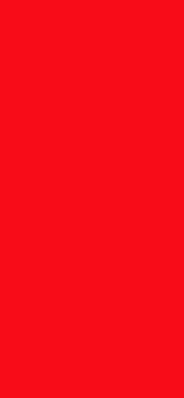 #F70D1A - Vivid Red color image