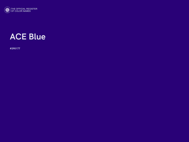 #290177 - ACE Blue color image