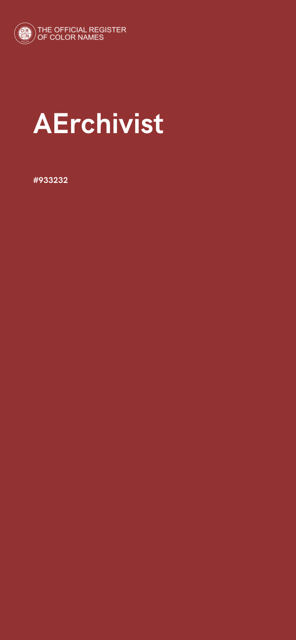 #933232 - AErchivist color image