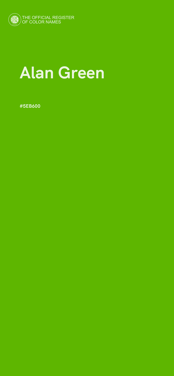 #5EB600 - Alan Green color image