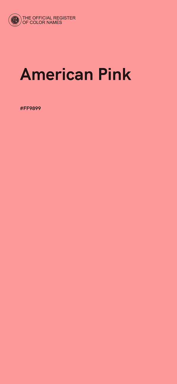 #FF9899 - American Pink color image
