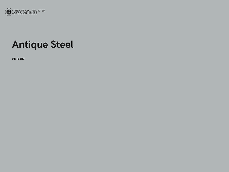 #B1B6B7 - Antique Steel color image