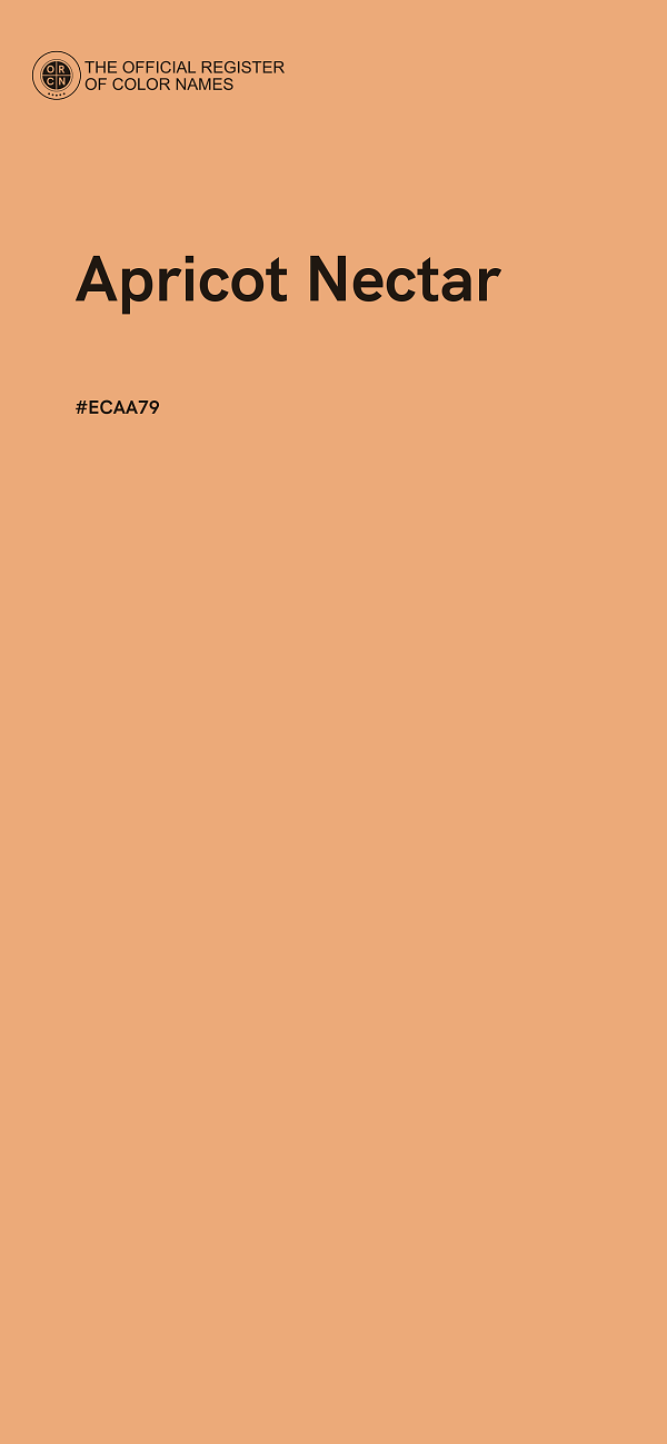 #ECAA79 - Apricot Nectar color image