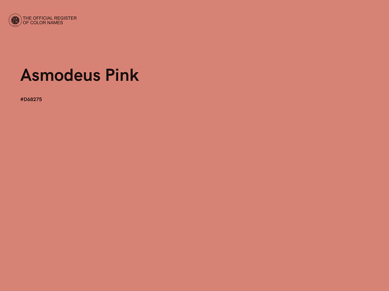 #D68275 - Asmodeus Pink color image