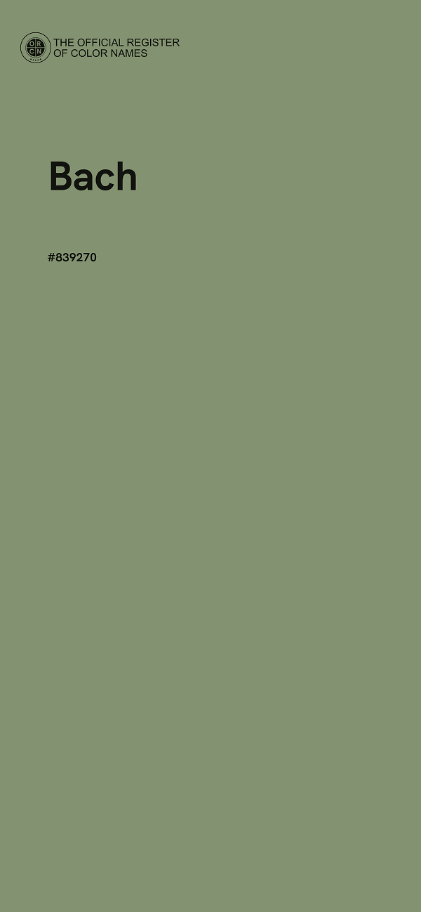 #839270 - Bach color image