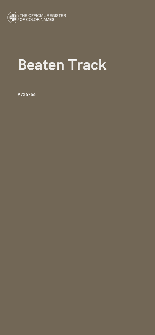 #726756 - Beaten Track color image