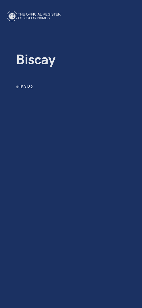 #1B3162 - Biscay color image