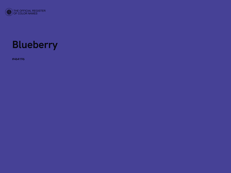 #464196 - Blueberry color image