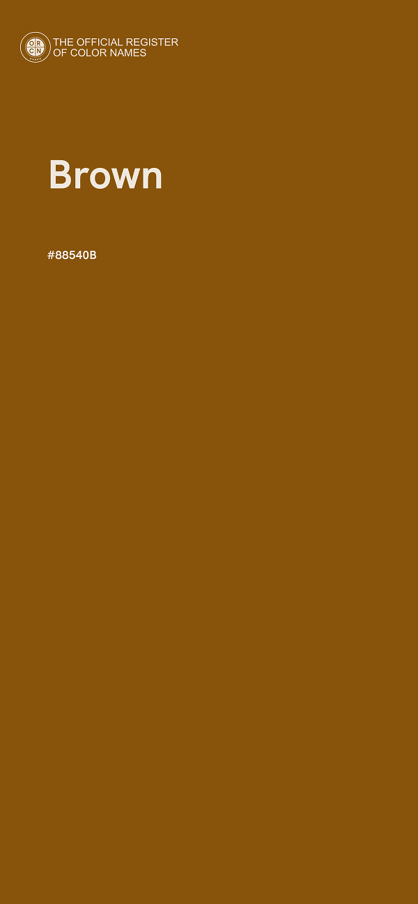 #88540B - Brown color image