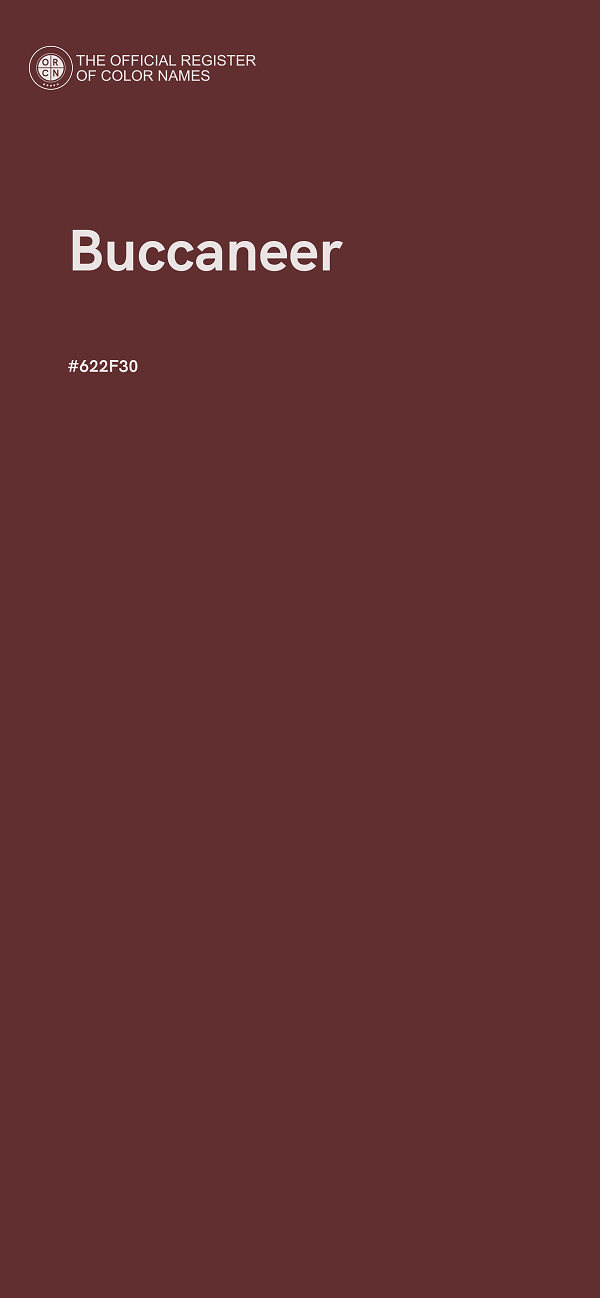 #622F30 - Buccaneer color image