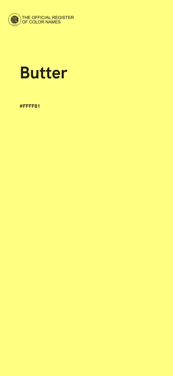 #FFFF81 - Butter color image