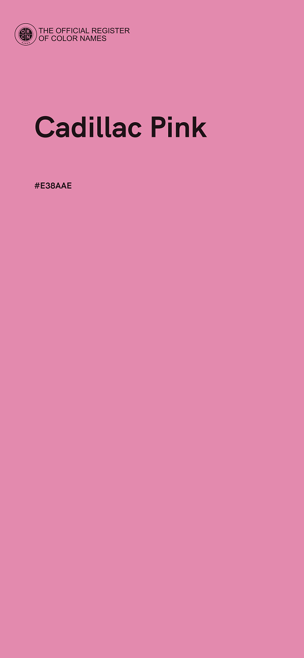 #E38AAE - Cadillac Pink color image