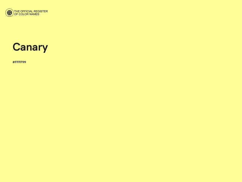 #FFFF99 - Canary color image