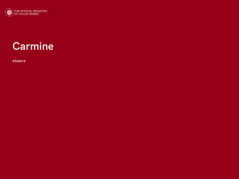 #960018 - Carmine color image