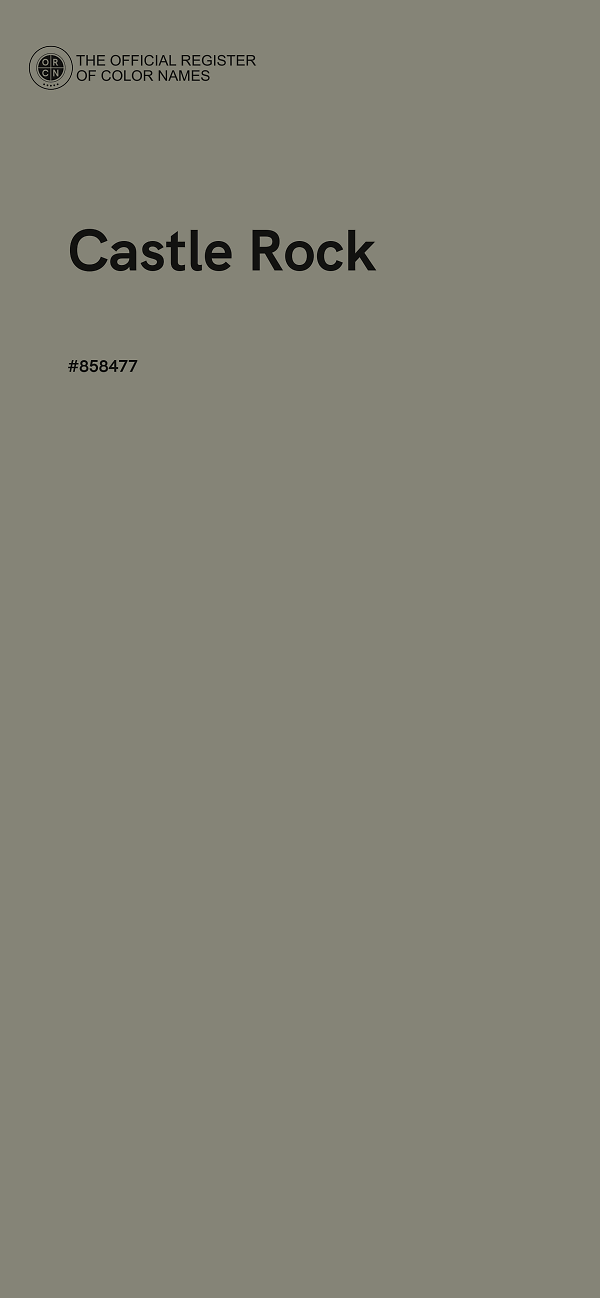 #858477 - Castle Rock color image