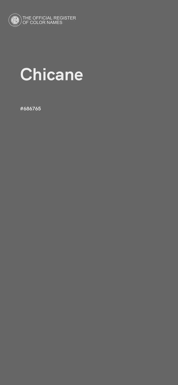 #686765 - Chicane color image