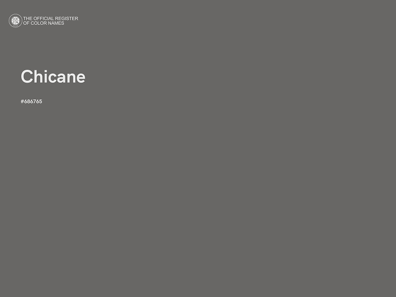 #686765 - Chicane color image