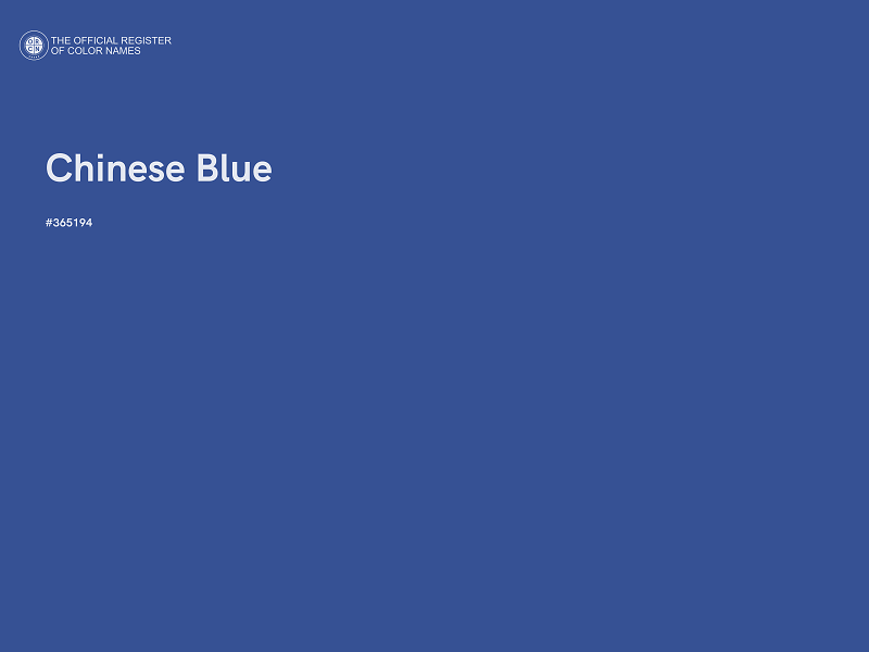 #365194 - Chinese Blue color image