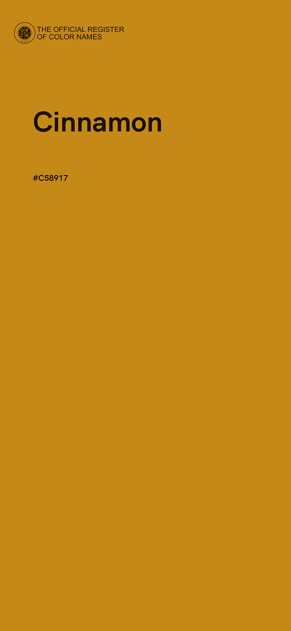 #C58917 - Cinnamon color image