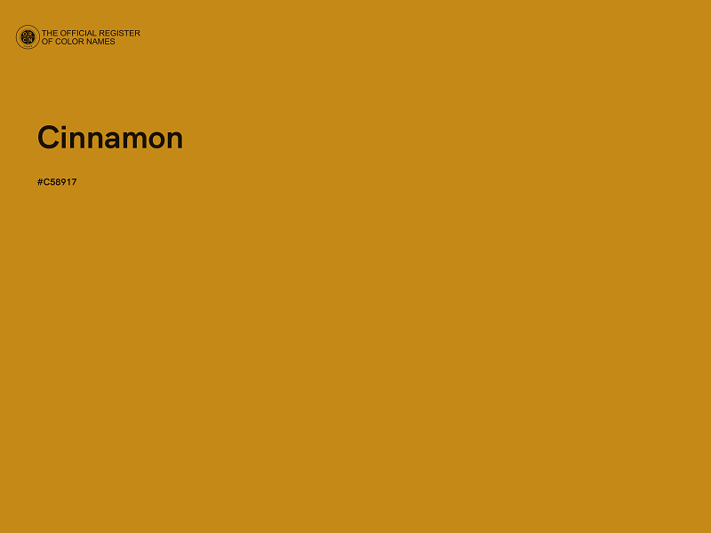 #C58917 - Cinnamon color image
