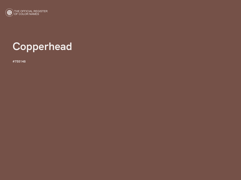 #755148 - Copperhead color image