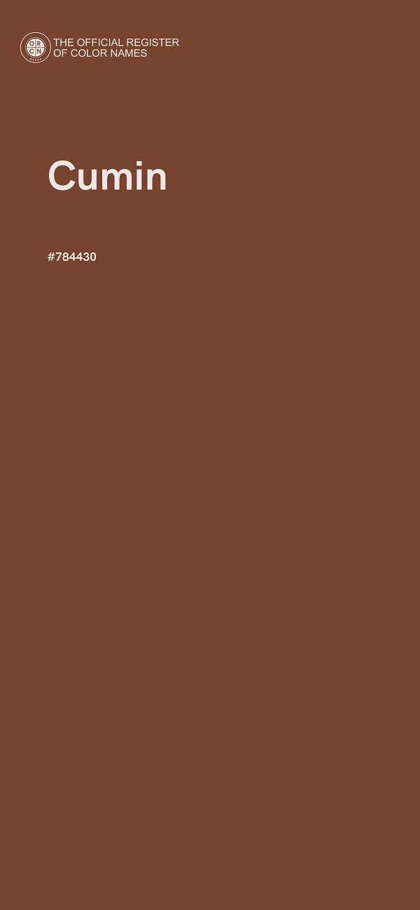 #784430 - Cumin color image