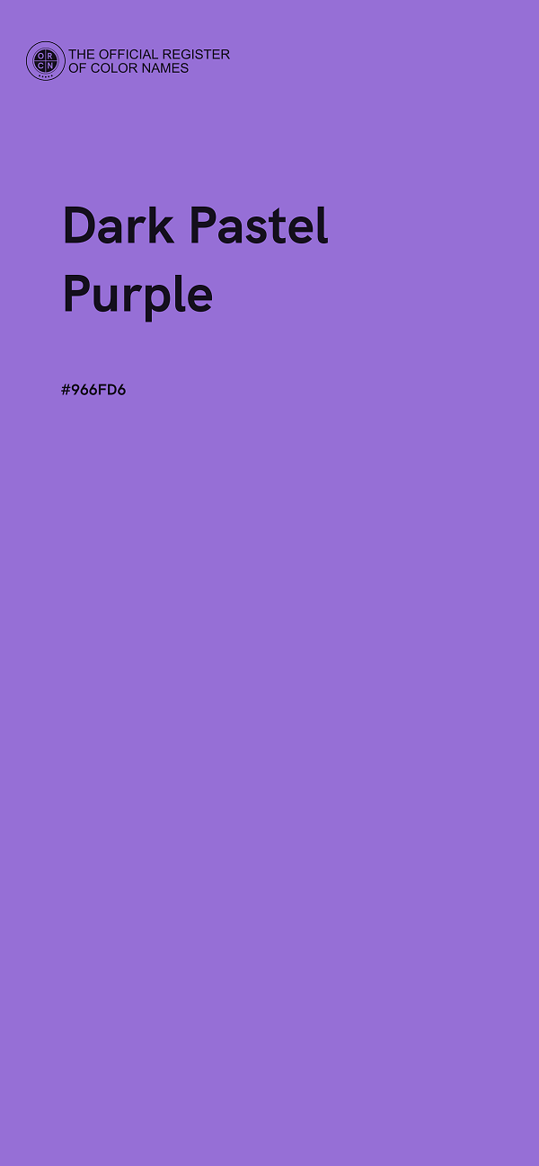 #966FD6 - Dark Pastel Purple color image