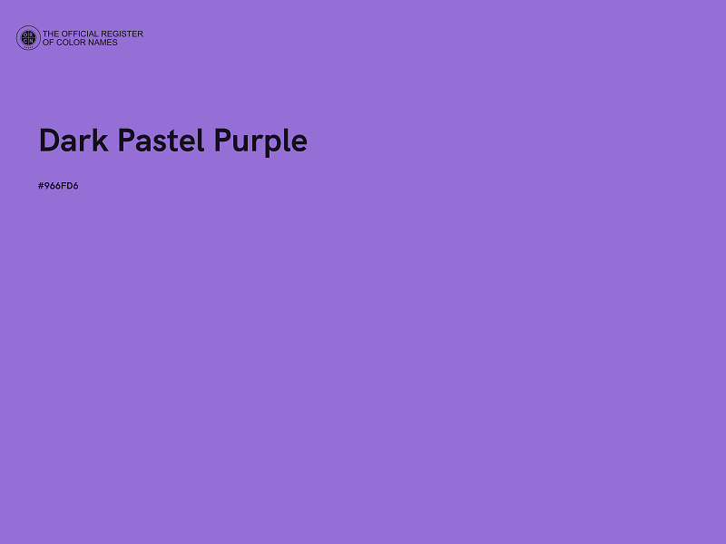 #966FD6 - Dark Pastel Purple color image