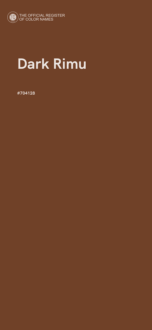 #704128 - Dark Rimu color image