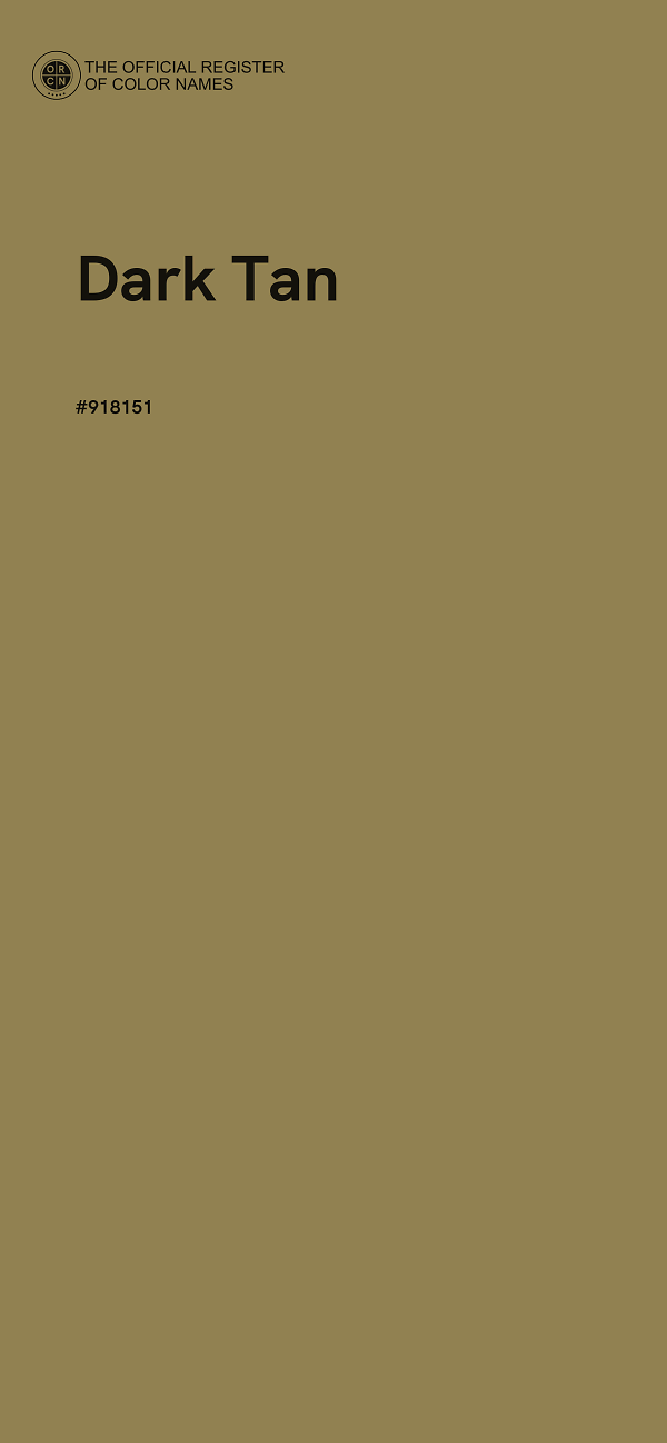 #918151 - Dark Tan color image