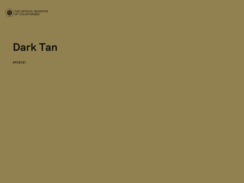 #918151 - Dark Tan color image