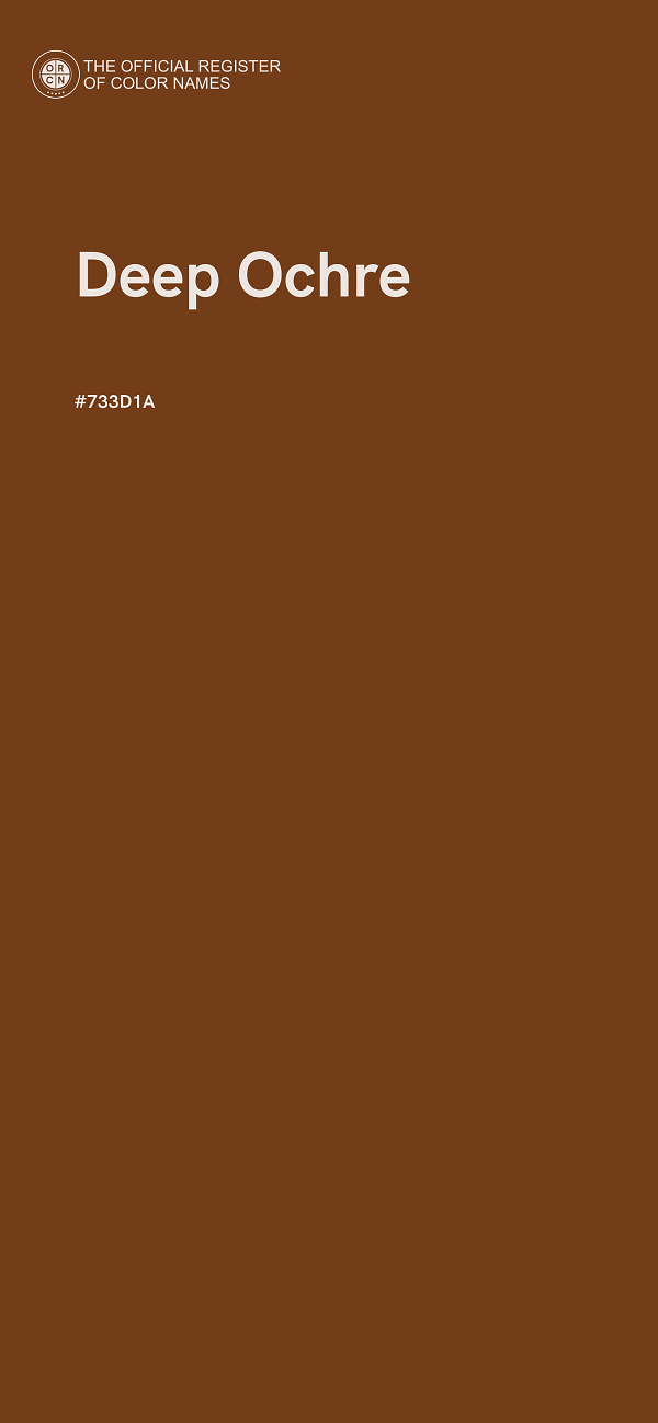 #733D1A - Deep Ochre color image