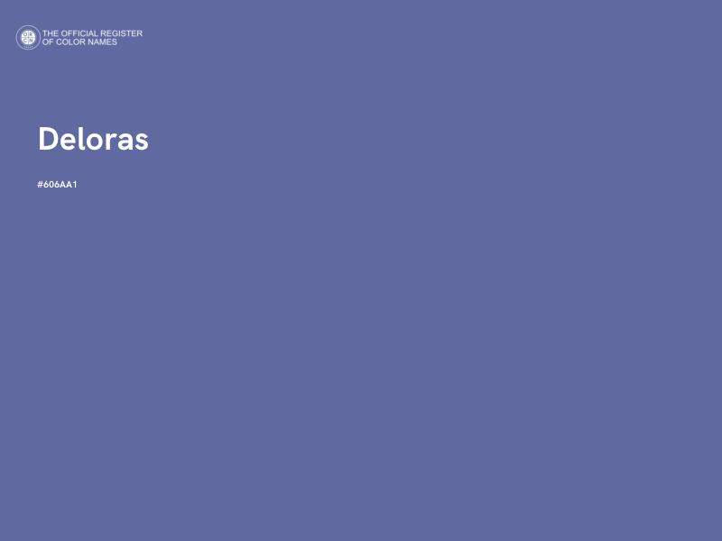#606AA1 - Deloras color image