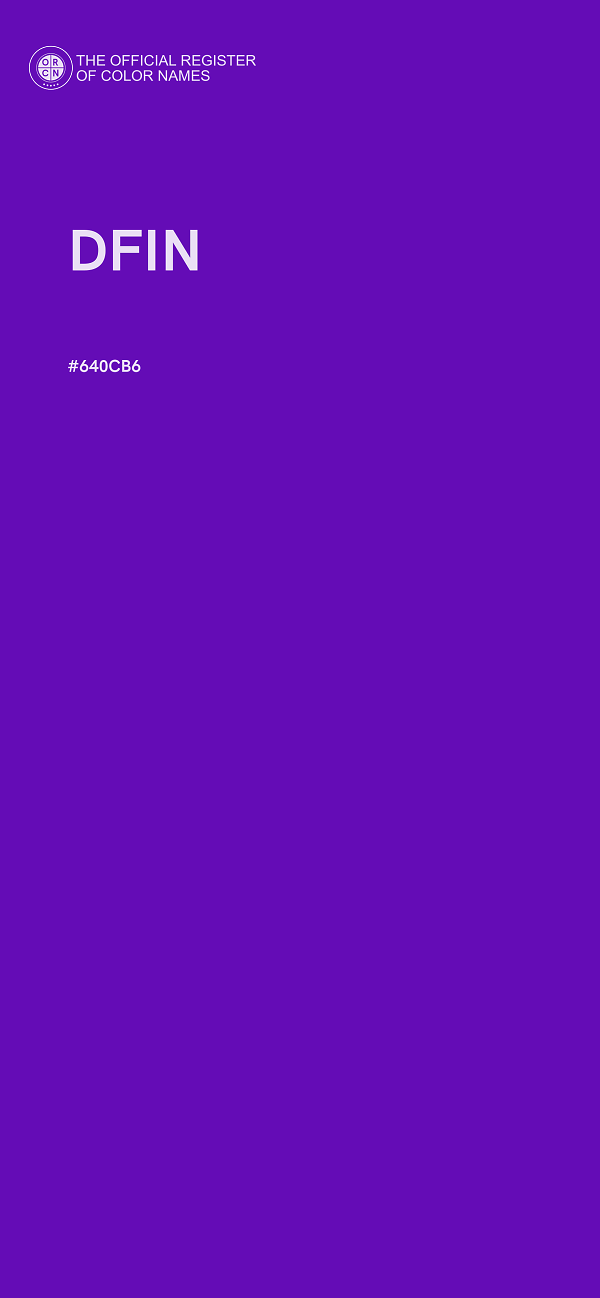 #640CB6 - DFIN color image