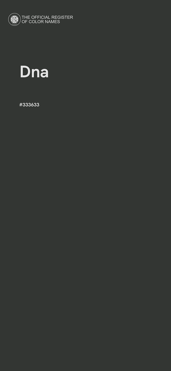 #333633 - Dna color image