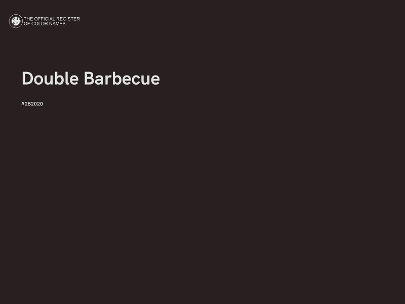 #282020 - Double Barbecue color image