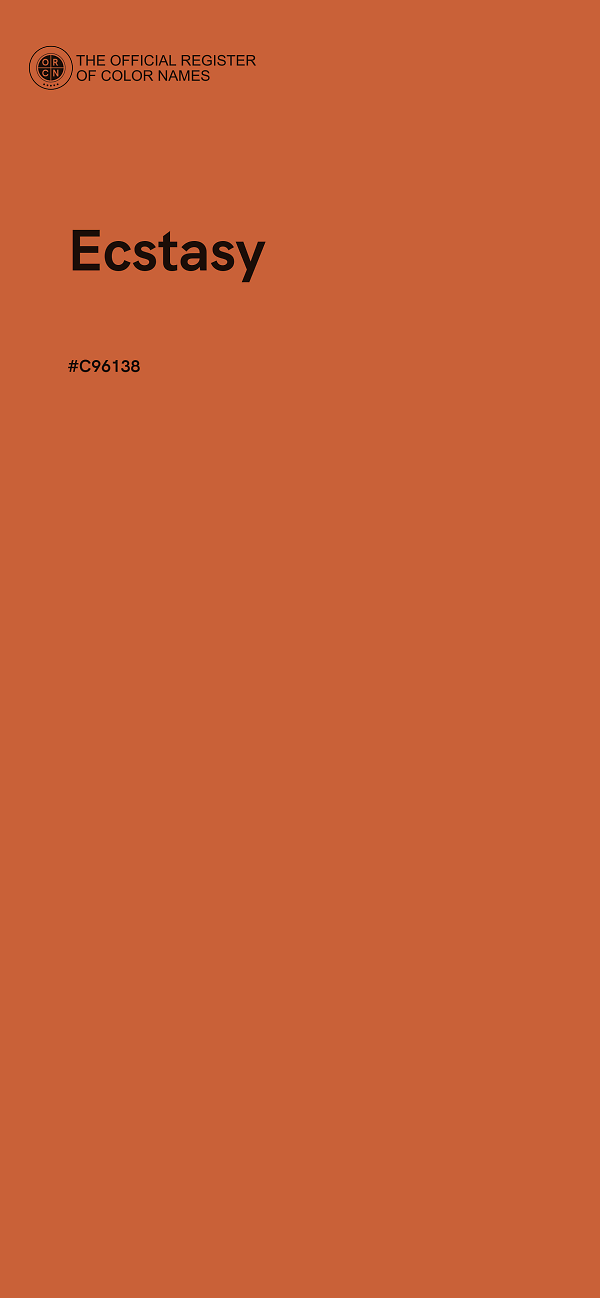 #C96138 - Ecstasy color image