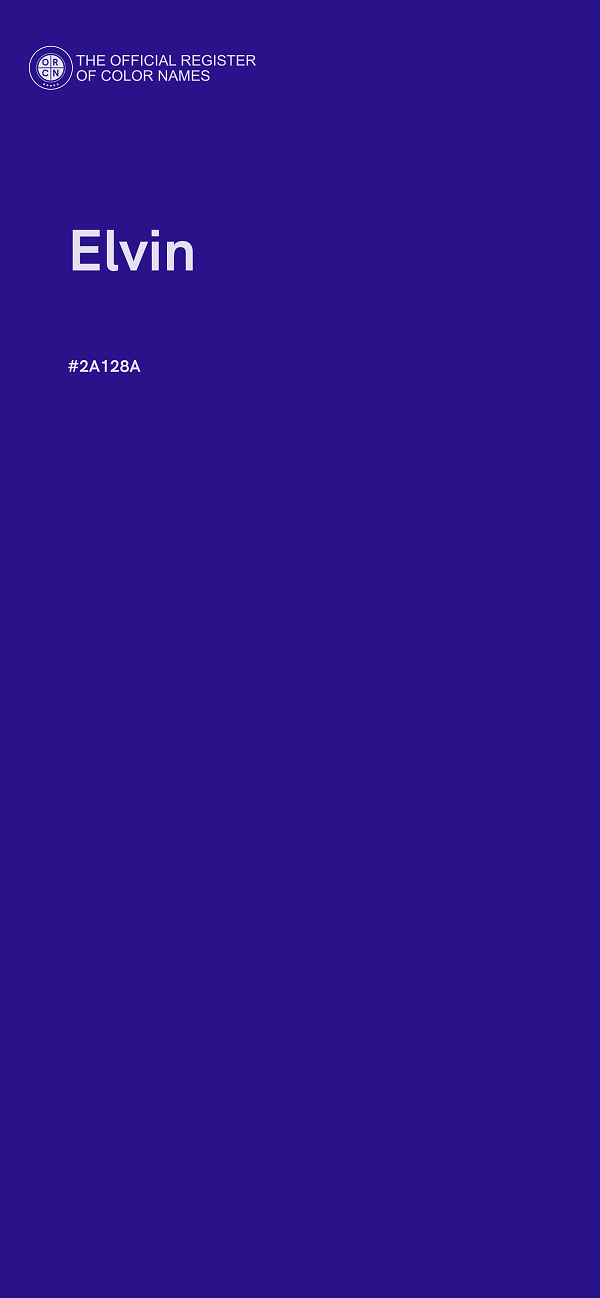 #2A128A - Elvin color image