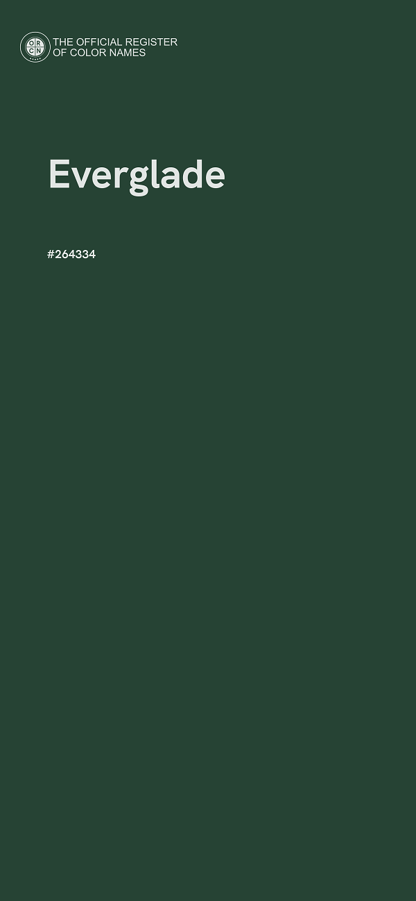 #264334 - Everglade color image