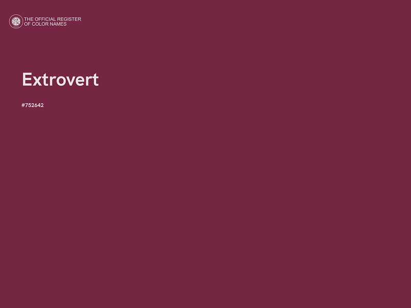 #752642 - Extrovert color image