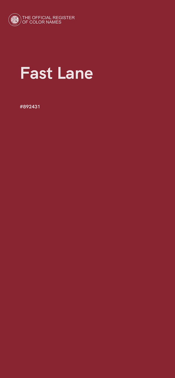 #892431 - Fast Lane color image
