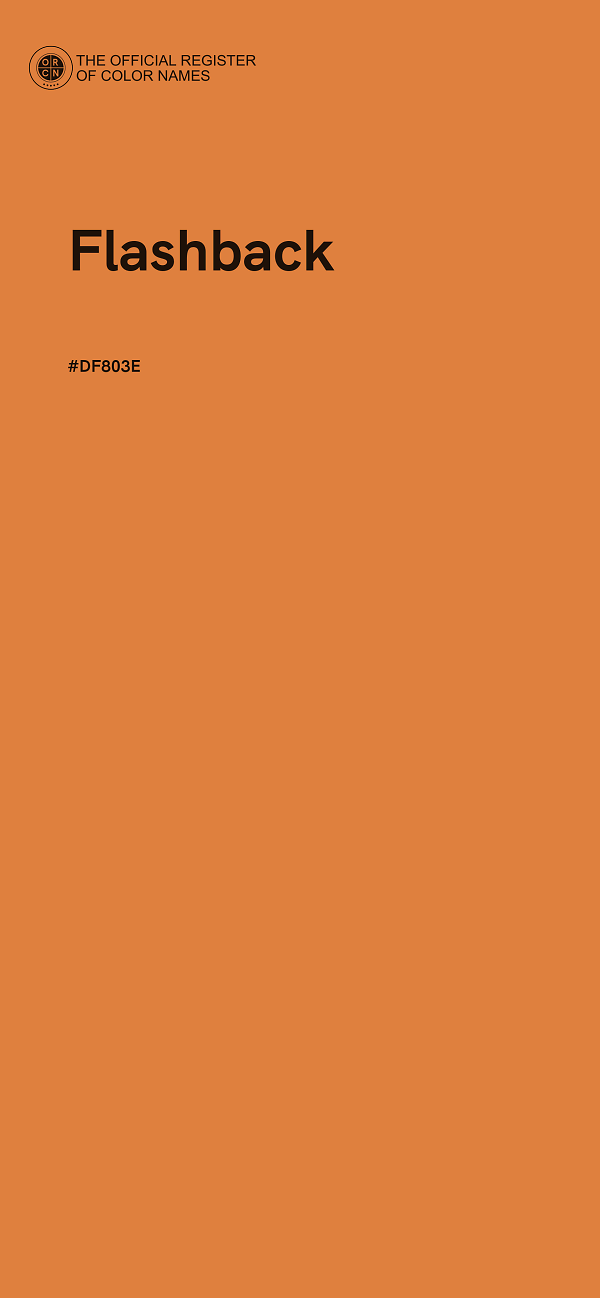 #DF803E - Flashback color image